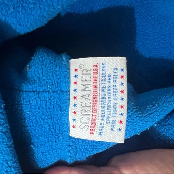 Blue and Pink Screamer Neck Warmer - Picture 4 of 5